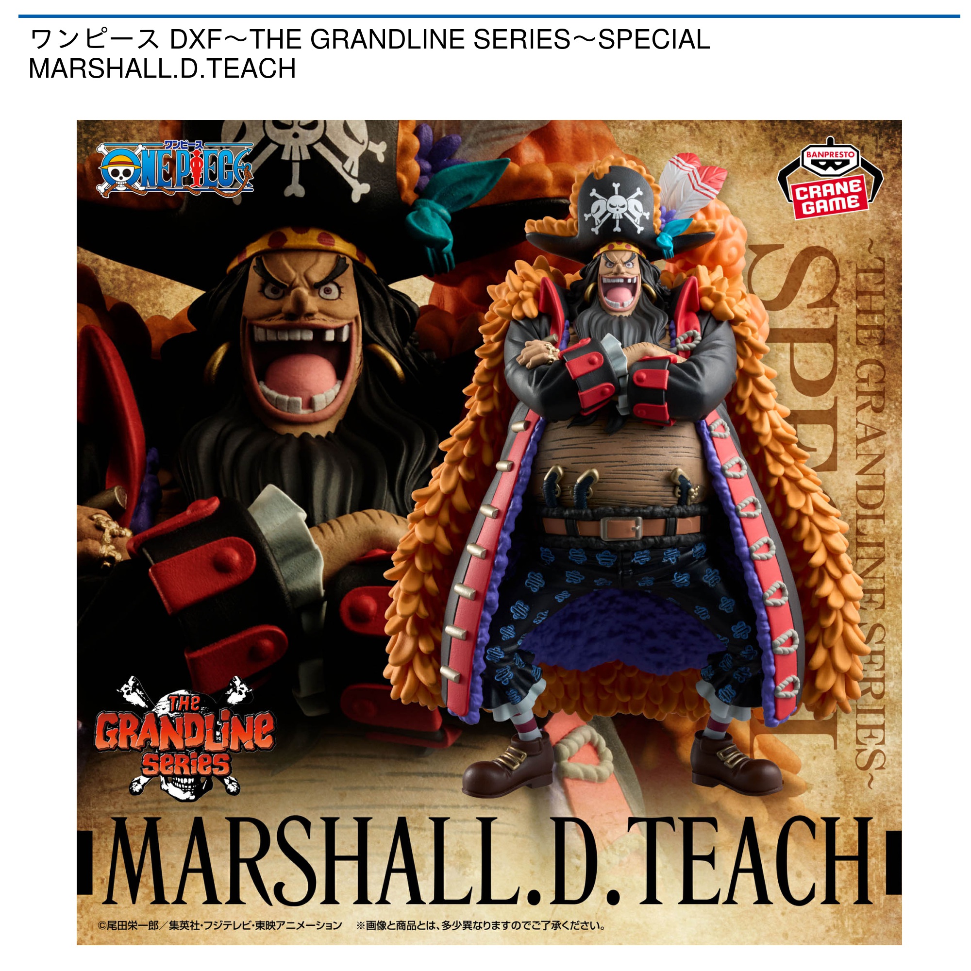 ワンピース DXF～THE GRANDLINE SERIES～SPECIAL MARSHALL．D．TEACH
