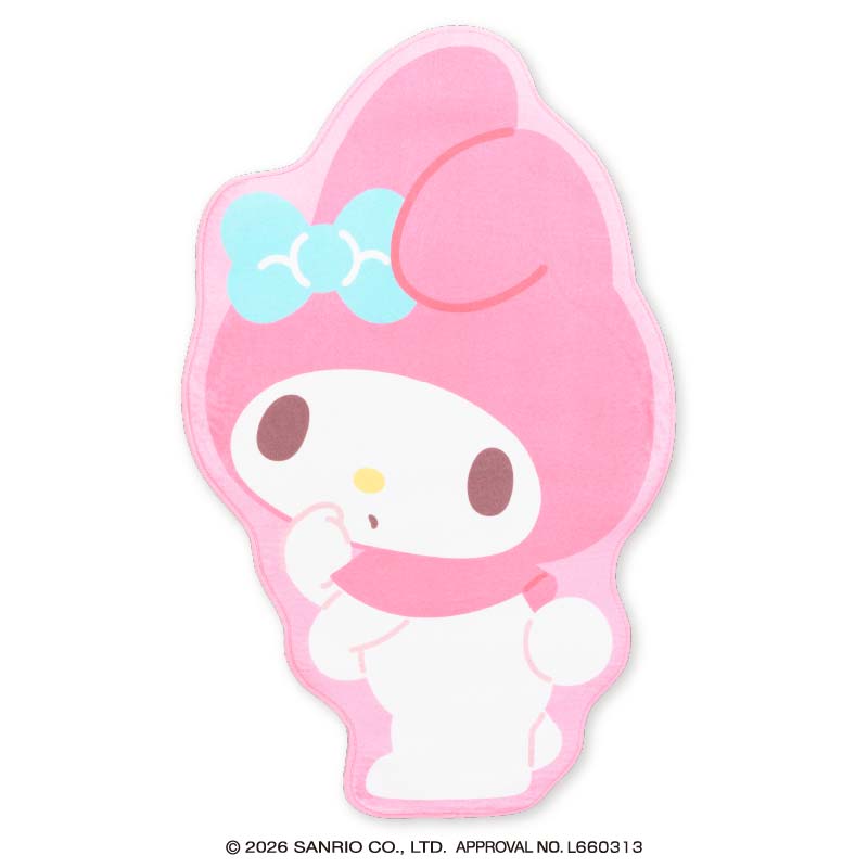 マイメロディ 特大ダイカットマット 