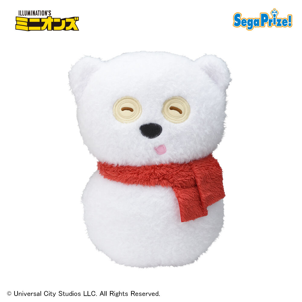 ミニオン　Lぬいぐるみ“ボブ＆ゆきだるまティム”