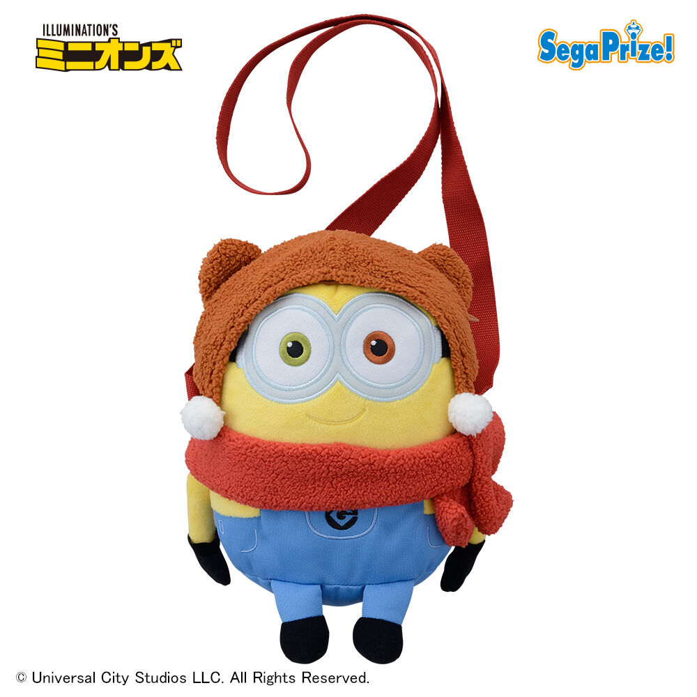 ミニオン　[PtZ]ショルダーバッグ“ボブ＆ゆきだるまティム”