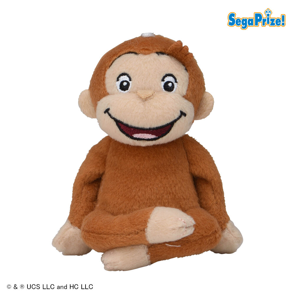 おさるのジョージ　ちょこんとおすわり　マスコット