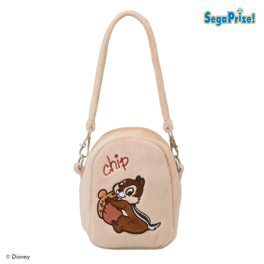 チップ＆デール＆クラリス　クリア窓付ポーチ　～Fluffy Cuties～（EX）