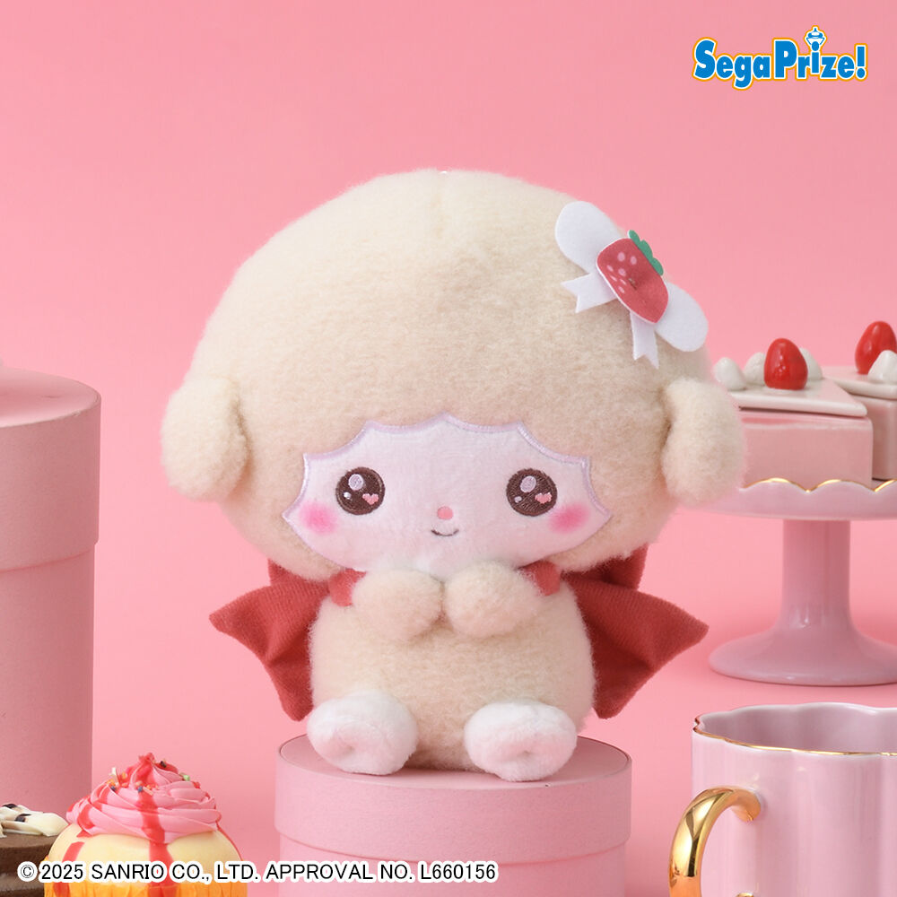 ゆるかわ　サンリオキャラクターズ　ぬいぐるみ　ショートケーキ（EX）