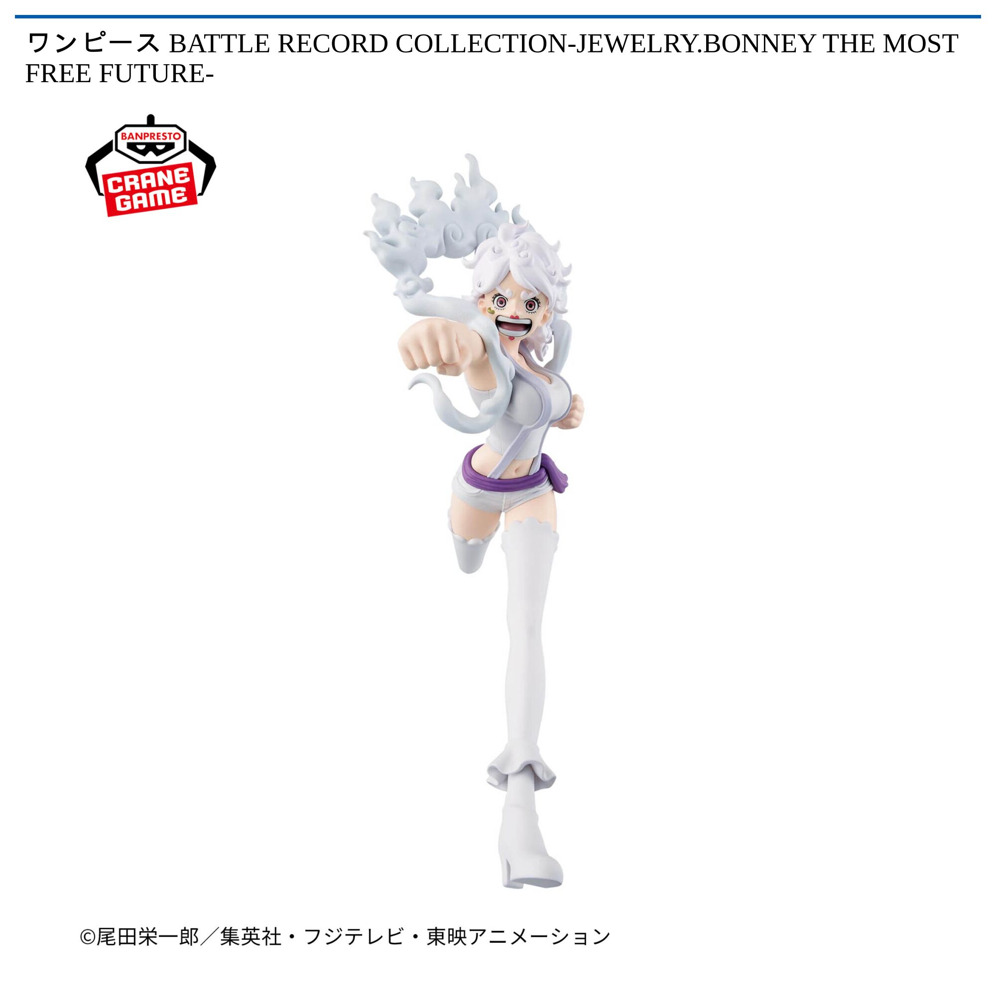 ワンピース BATTLE RECORD COLLECTION-JEWELRY．BONNEY THE MOST FREE FUTURE-
