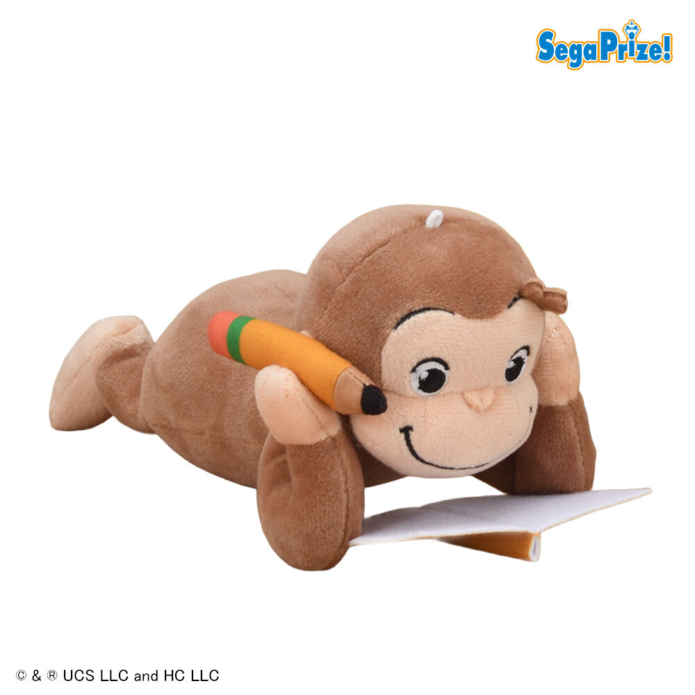 おさるのジョージ　ぬいぐるみ　おえかき（EX）