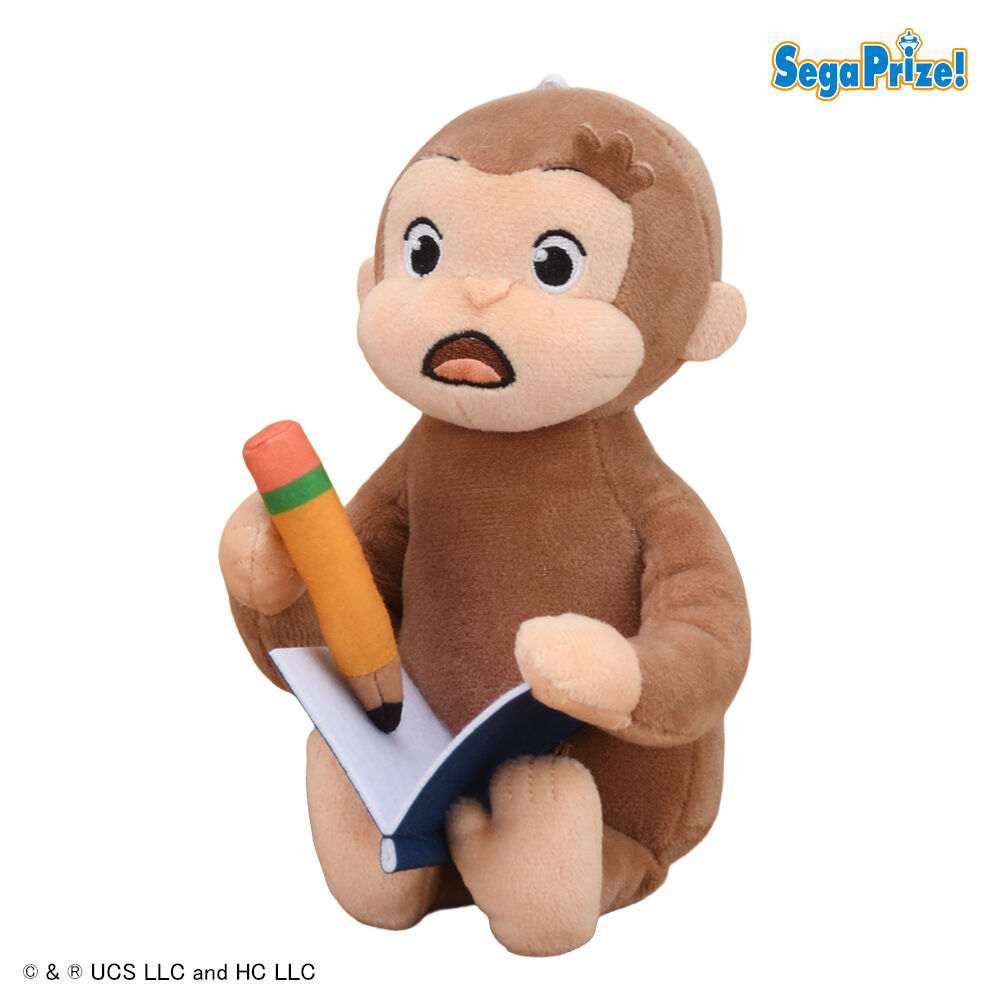 おさるのジョージ　ぬいぐるみ　おえかき（EX）