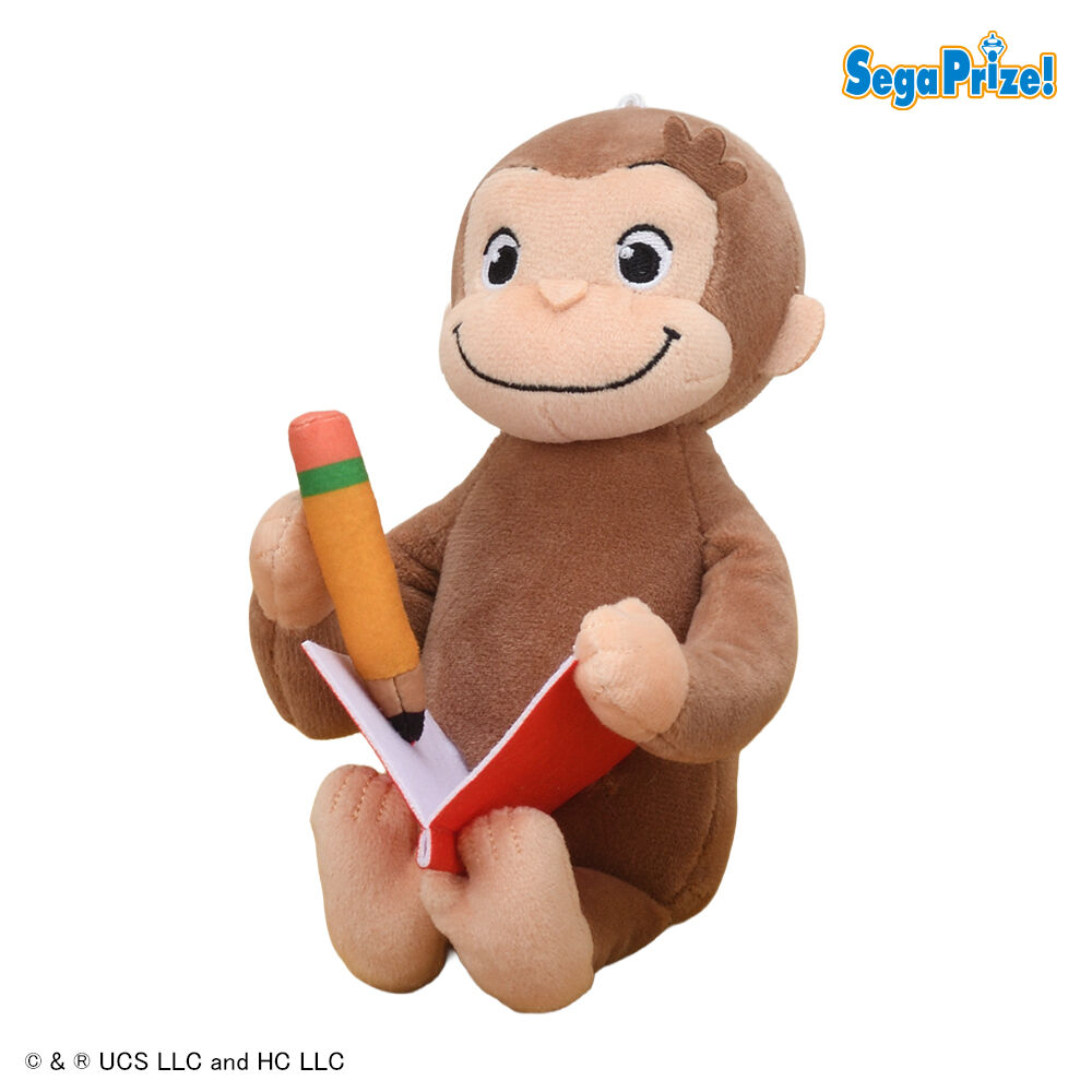 おさるのジョージ　ぬいぐるみ　おえかき（EX）