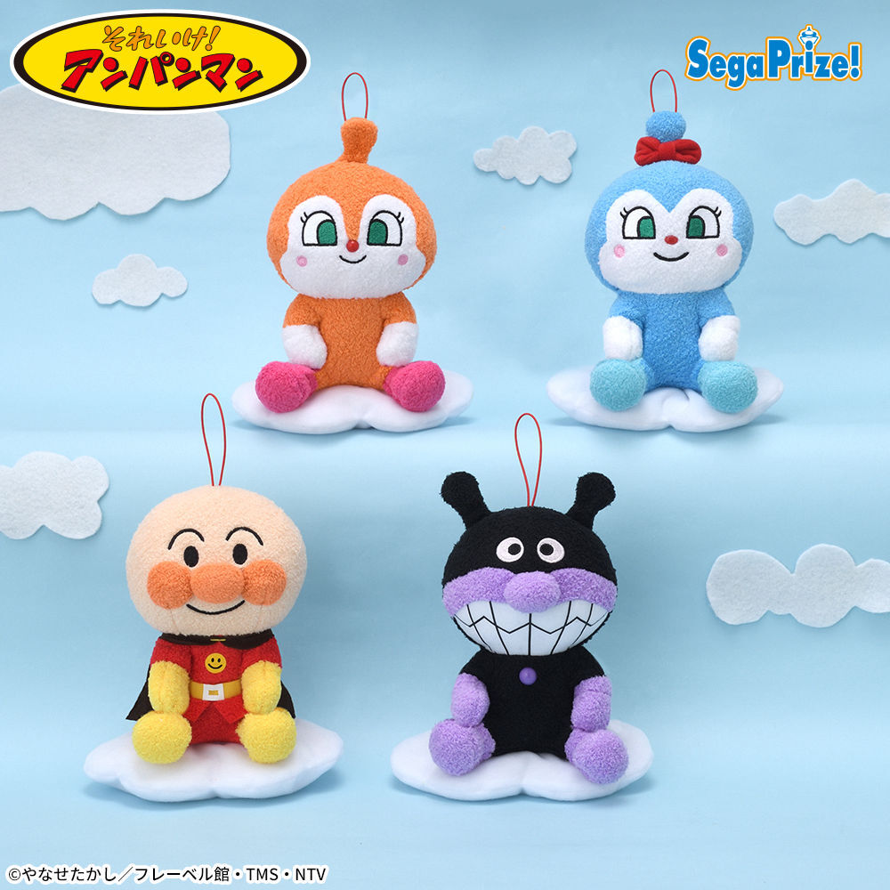 それいけ！アンパンマン　ころふわ　もくもく雲のりぬいぐるみ（EX）