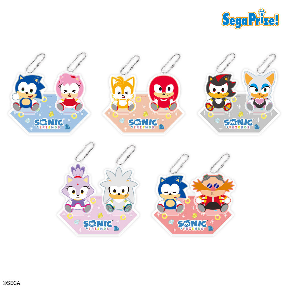 SONIC＆FRIENDS　ツインクリアスタンド（EX）