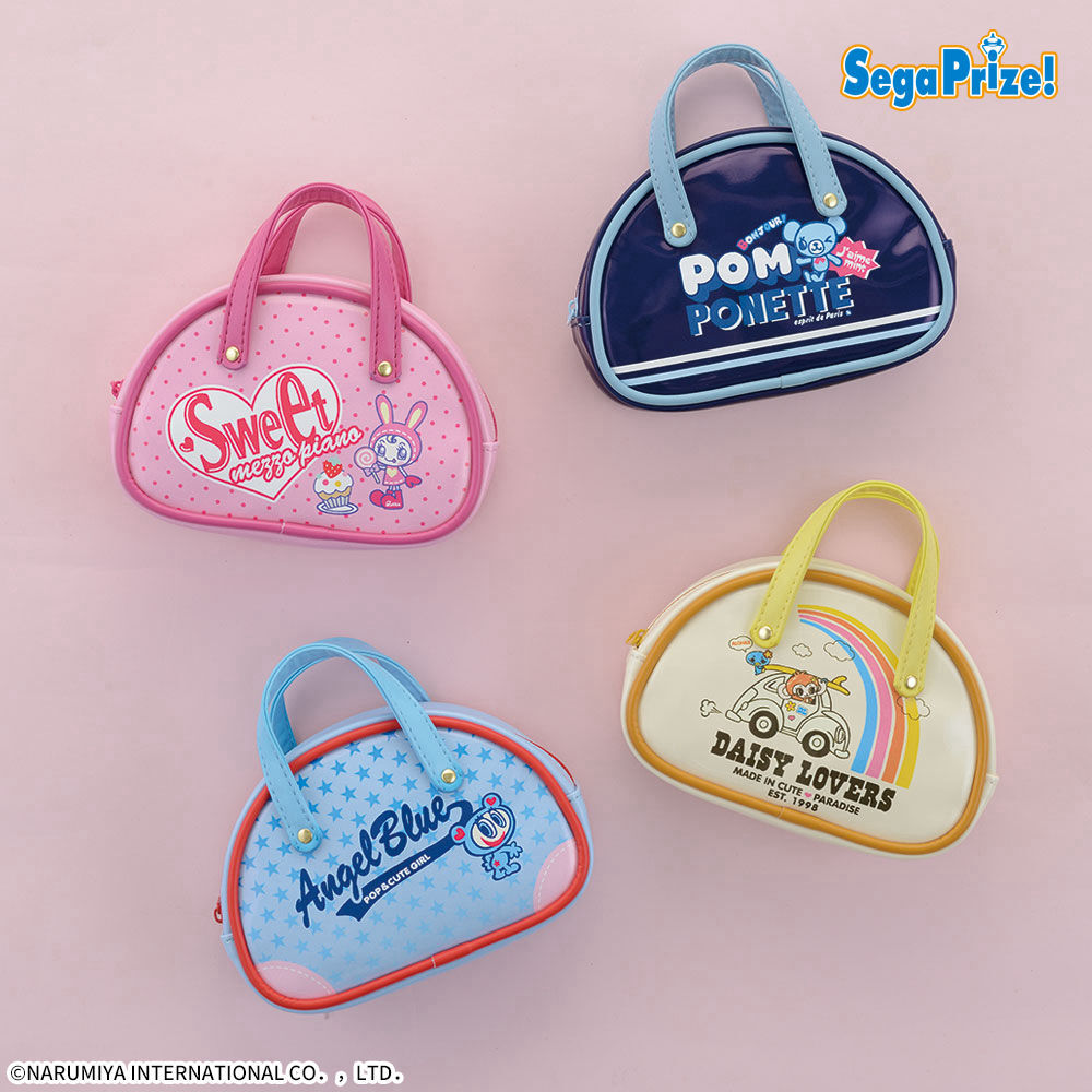 ナルミヤキャラクターズ　エナメルボストン風ポーチ（EX）