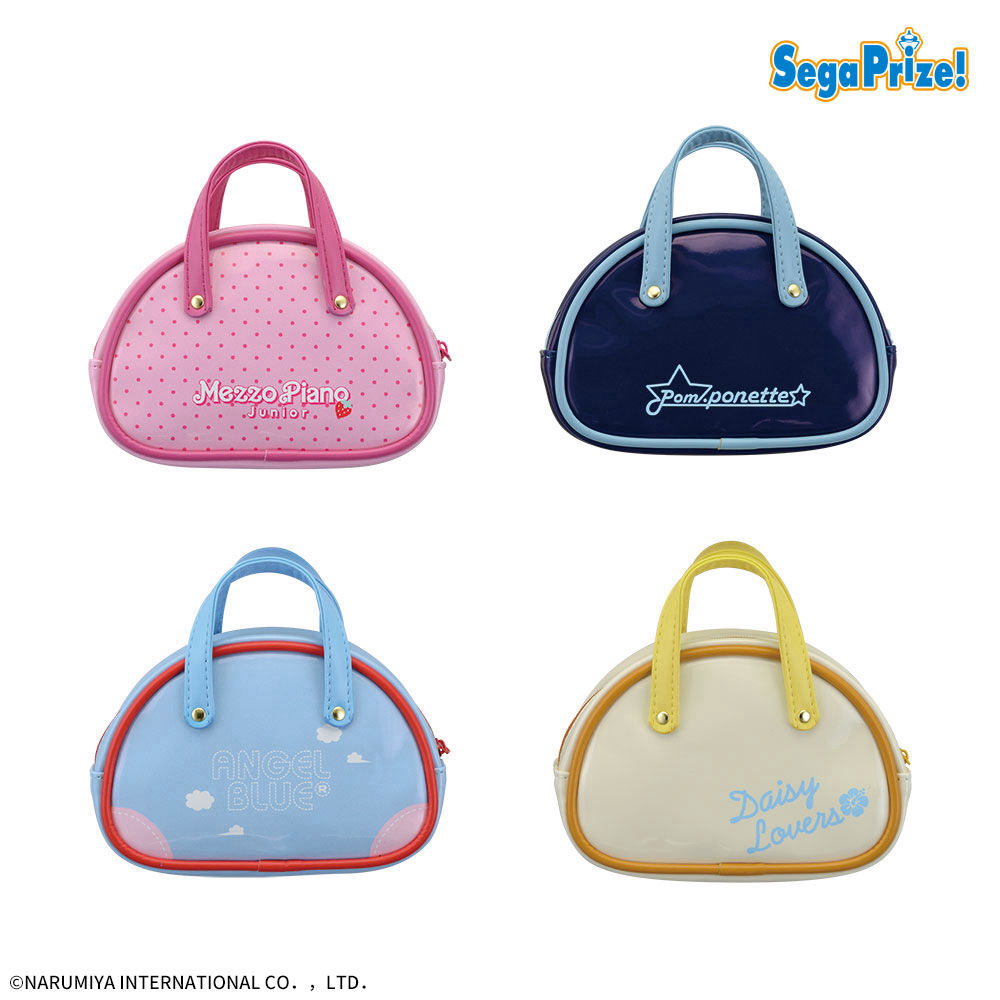 ナルミヤキャラクターズ　エナメルボストン風ポーチ（EX）