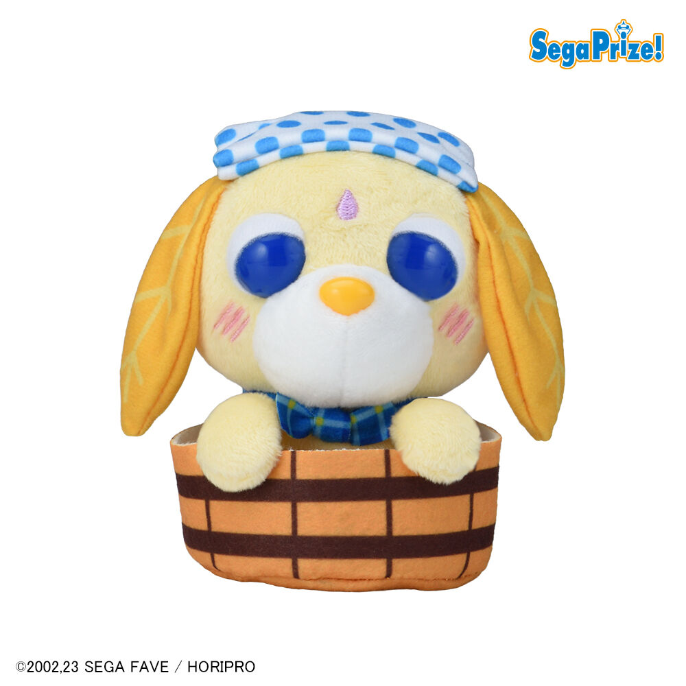 お茶犬　マスコット　温泉お茶犬