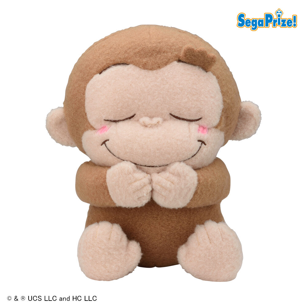 おさるのジョージ　Sheep Dreamy　Lぬいぐるみ