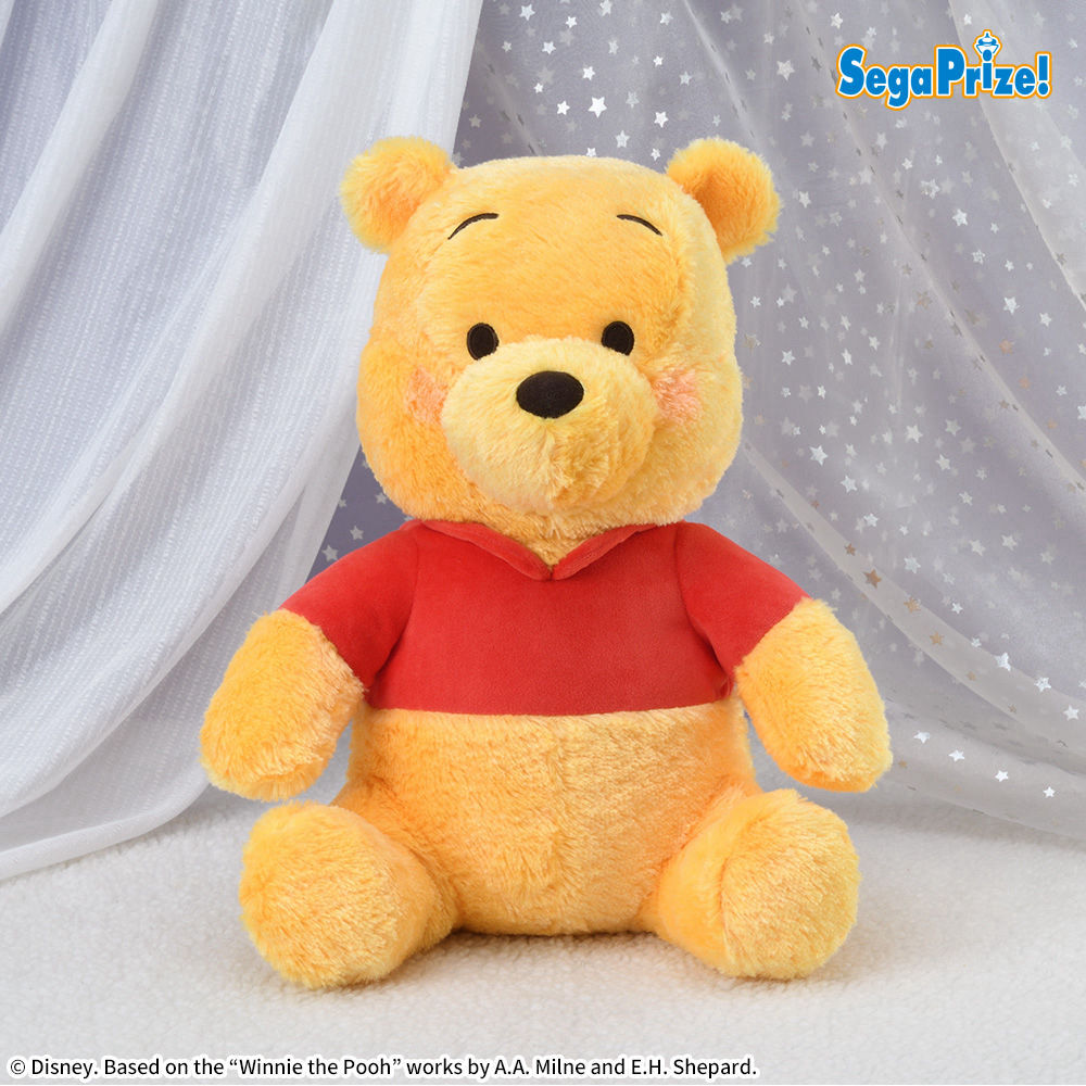 くまのプーさん　赤いほっぺ　LLぬいぐるみ　ピュアキラVer．