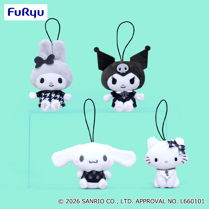 サンリオキャラクターズ モノトーンマスコット