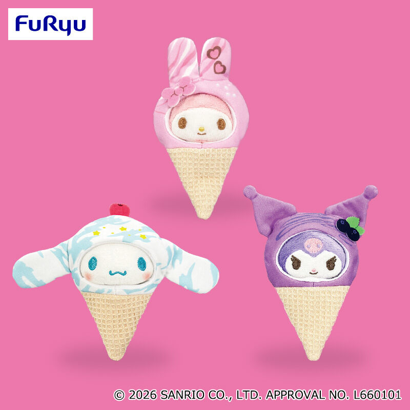 サンリオキャラクターズ アイスパーラー着ぐるみぬいぐるみ