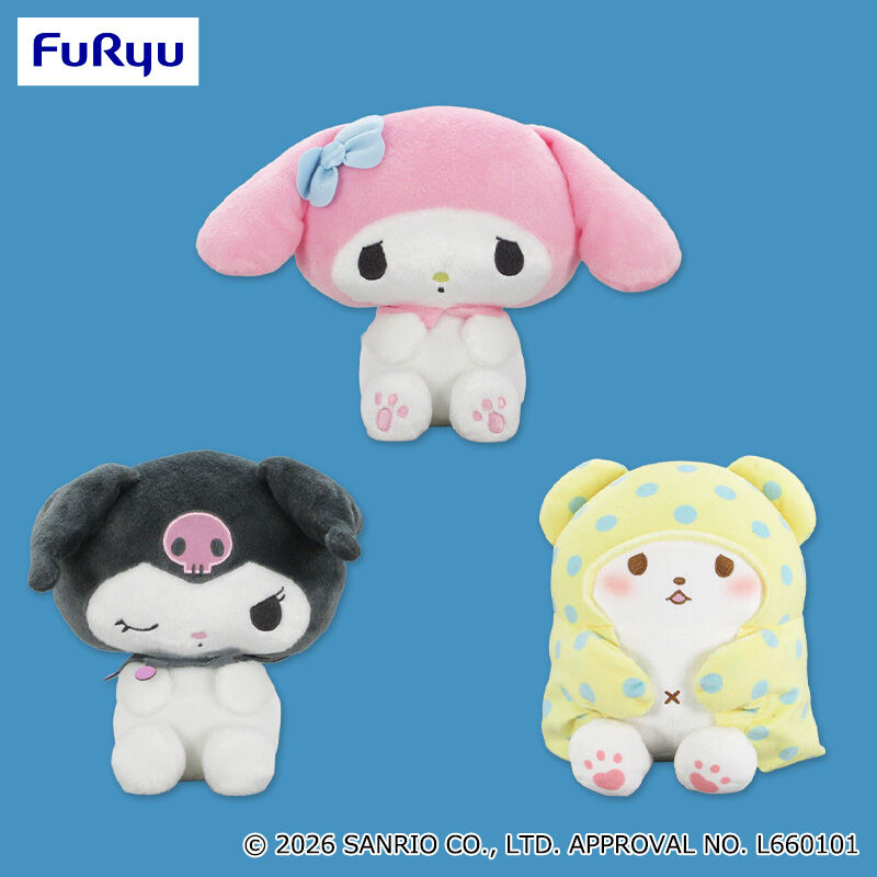 サンリオキャラクターズ しょんぼりっこBIGぬいぐるみ～マイメロディ・クロミ・まるもふびより～