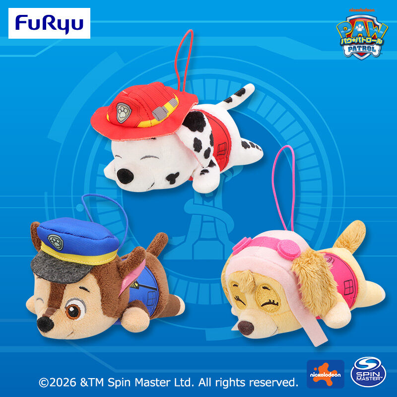 パウ・パトロール マスコット～チェイス・マーシャル・スカイ～