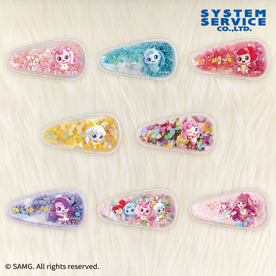 シークレット キャッチ！ティニピン キラキラヘアクリップ