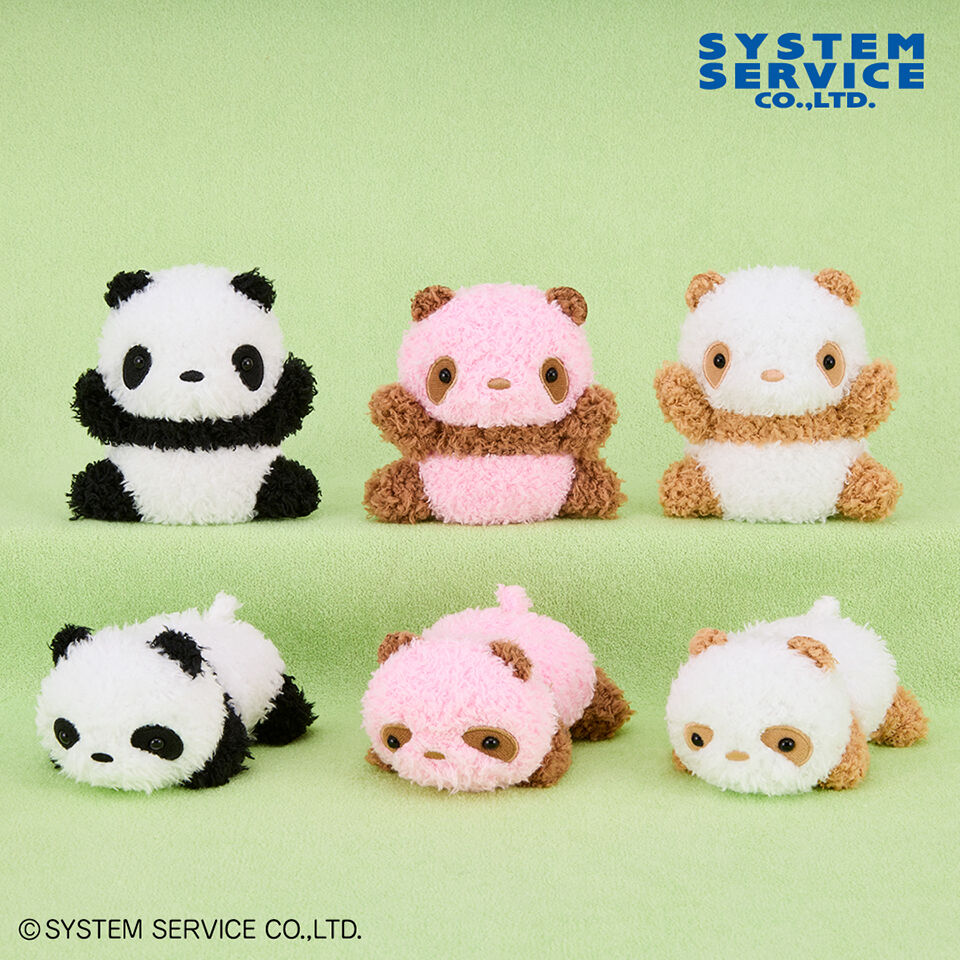 FANS ベビーパンダミニぬいぐるみ