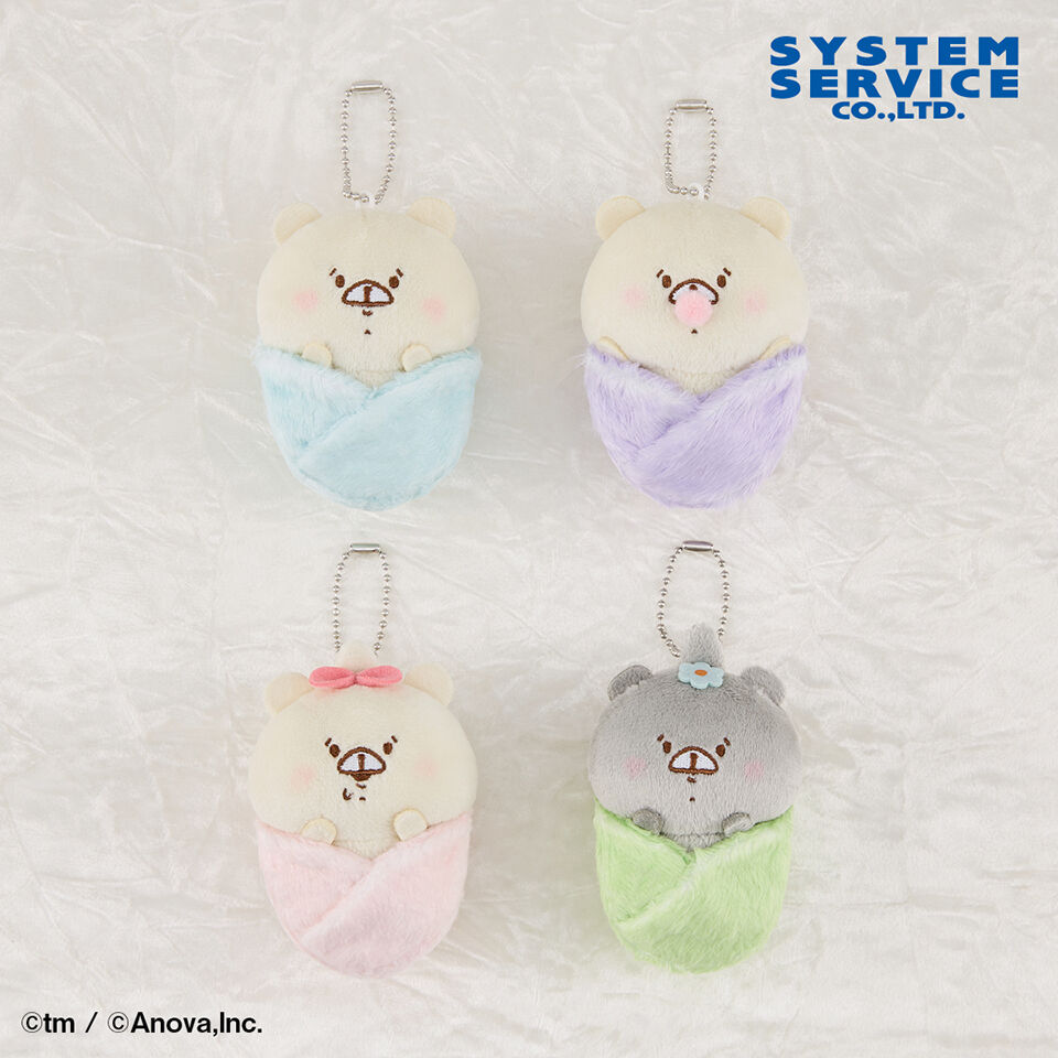 ともだちはくま 赤ちゃんマスコットキーチェーン