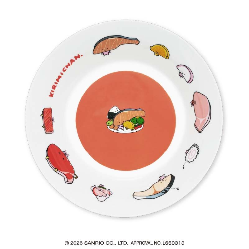 KIRIMIちゃん． ラウンドディッシュ