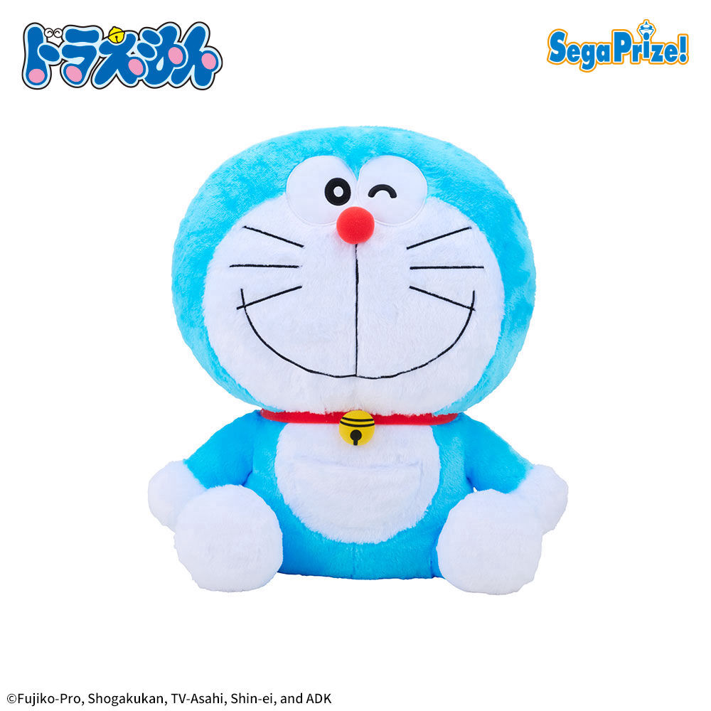 ドラえもん　グランデぬいぐるみ　おすわりVer，
