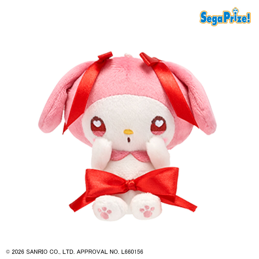 ゆるかわ　サンリオキャラクターズ　マスコット　RIBBON HOLIC