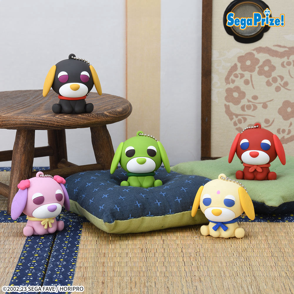 お茶犬　3Dラバーマスコット（EX）