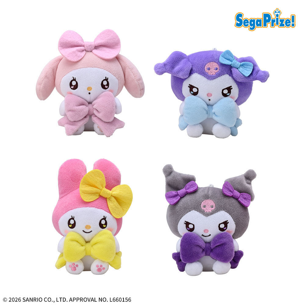 ゆるかわ　サンリオキャラクターズ　マスコット　BIG RIBBON