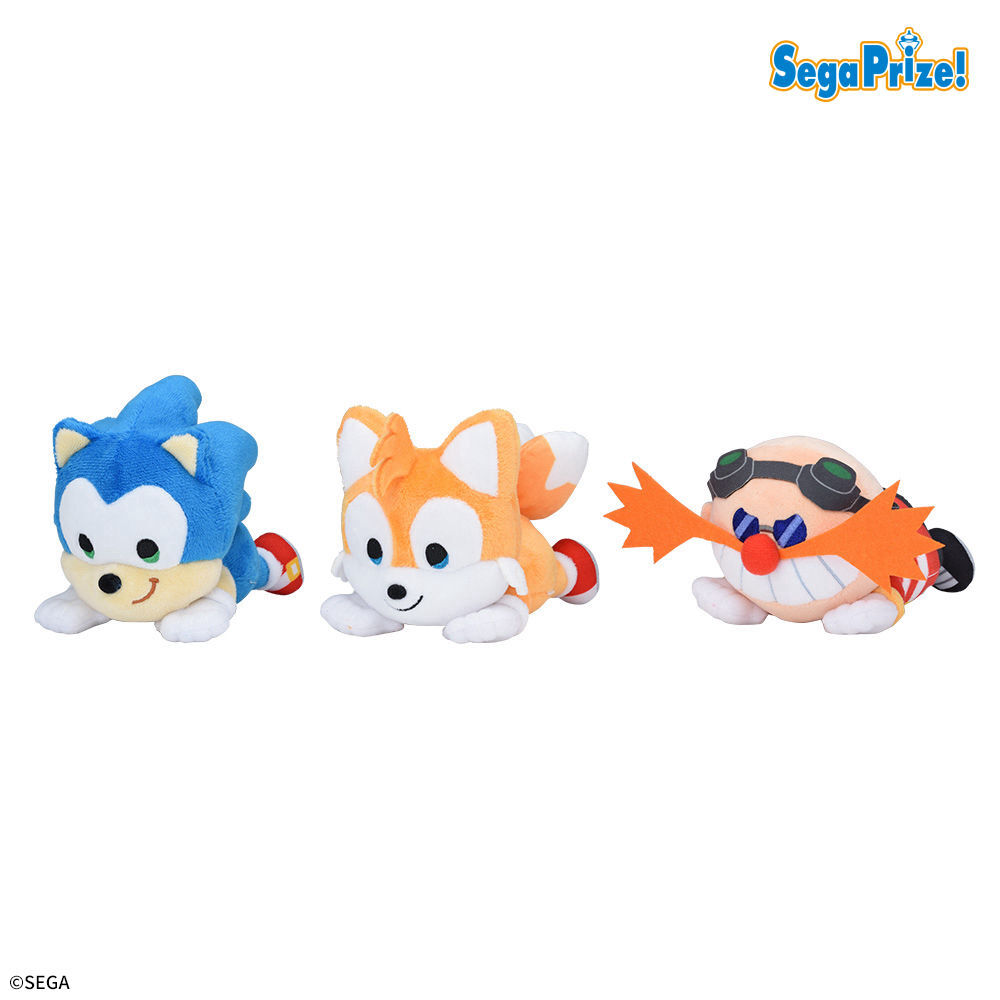 SONIC & FRIENDS　寝そべり　ミニぬいぐるみ（EX）