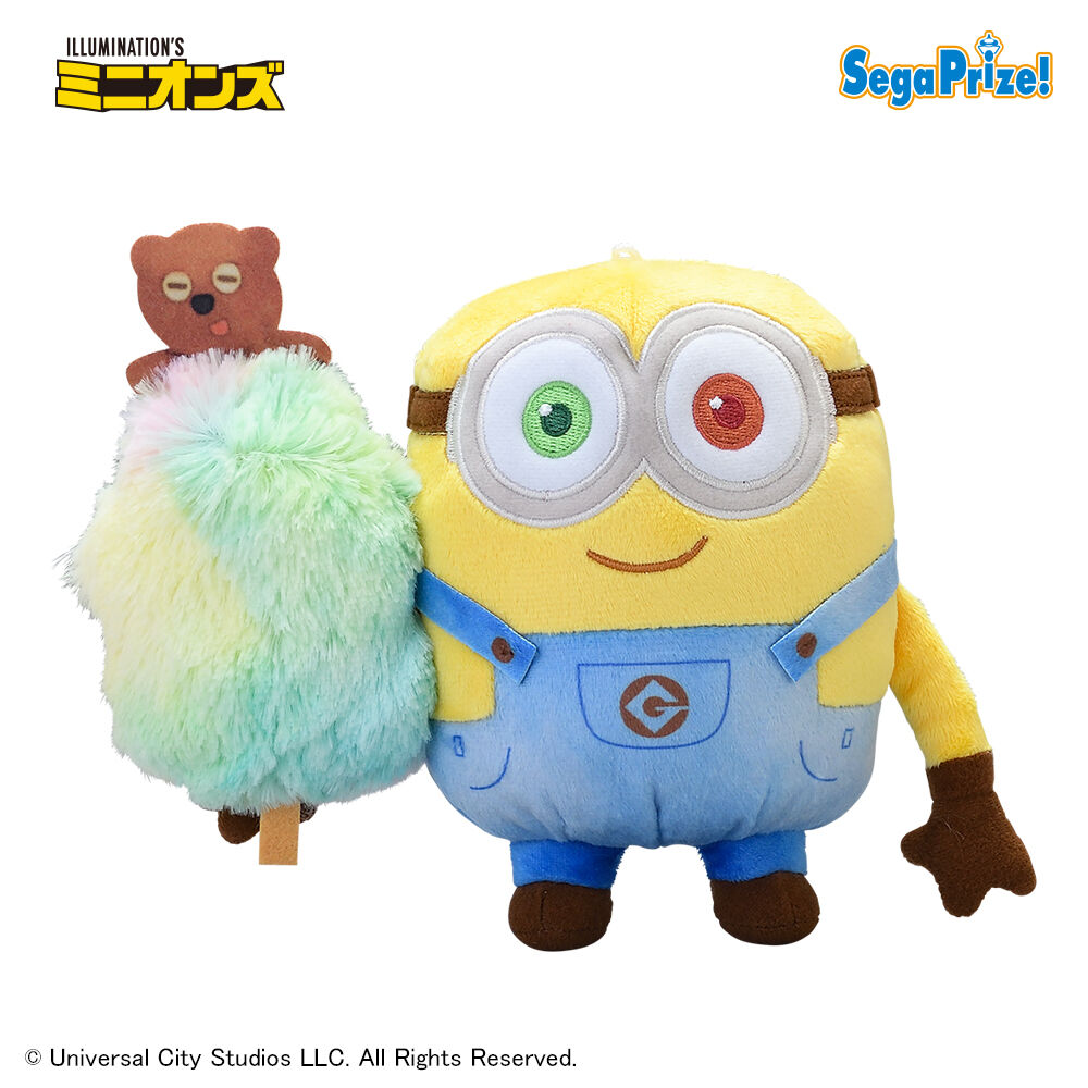 ミニオン　ぬいぐるみ　コットンキャンディ（EX）