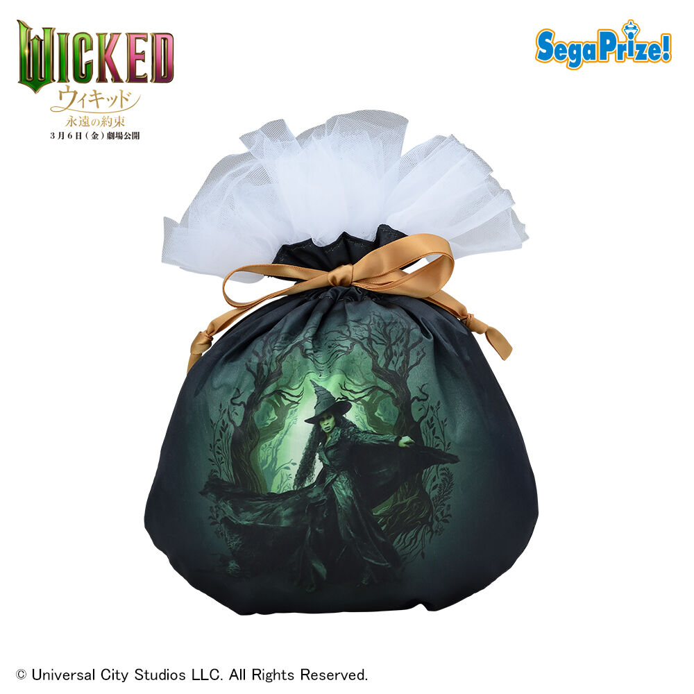 ウィキッド 永遠の約束　ビジュー巾着ポーチ（EX）