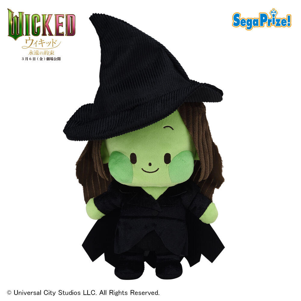 ウィキッド 永遠の約束　Lぬいぐるみ“エルファバ＆グリンダ”