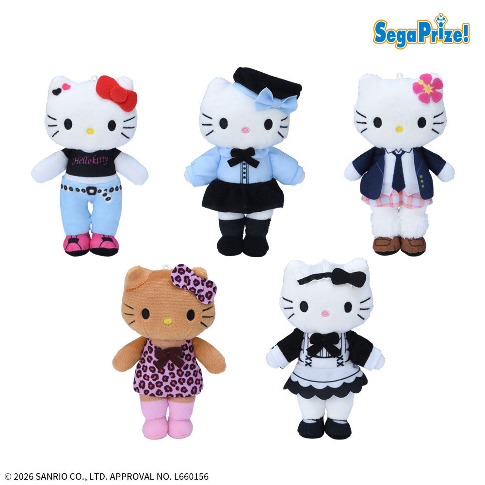 ハローキティ　マスコット　あしながVer．