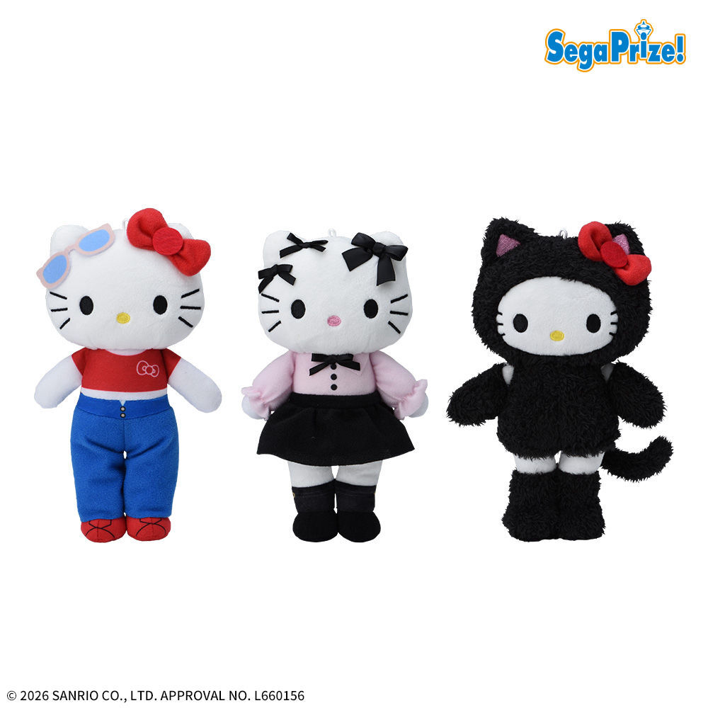 ハローキティ　ぬいぐるみ　あしながVer．（EX）