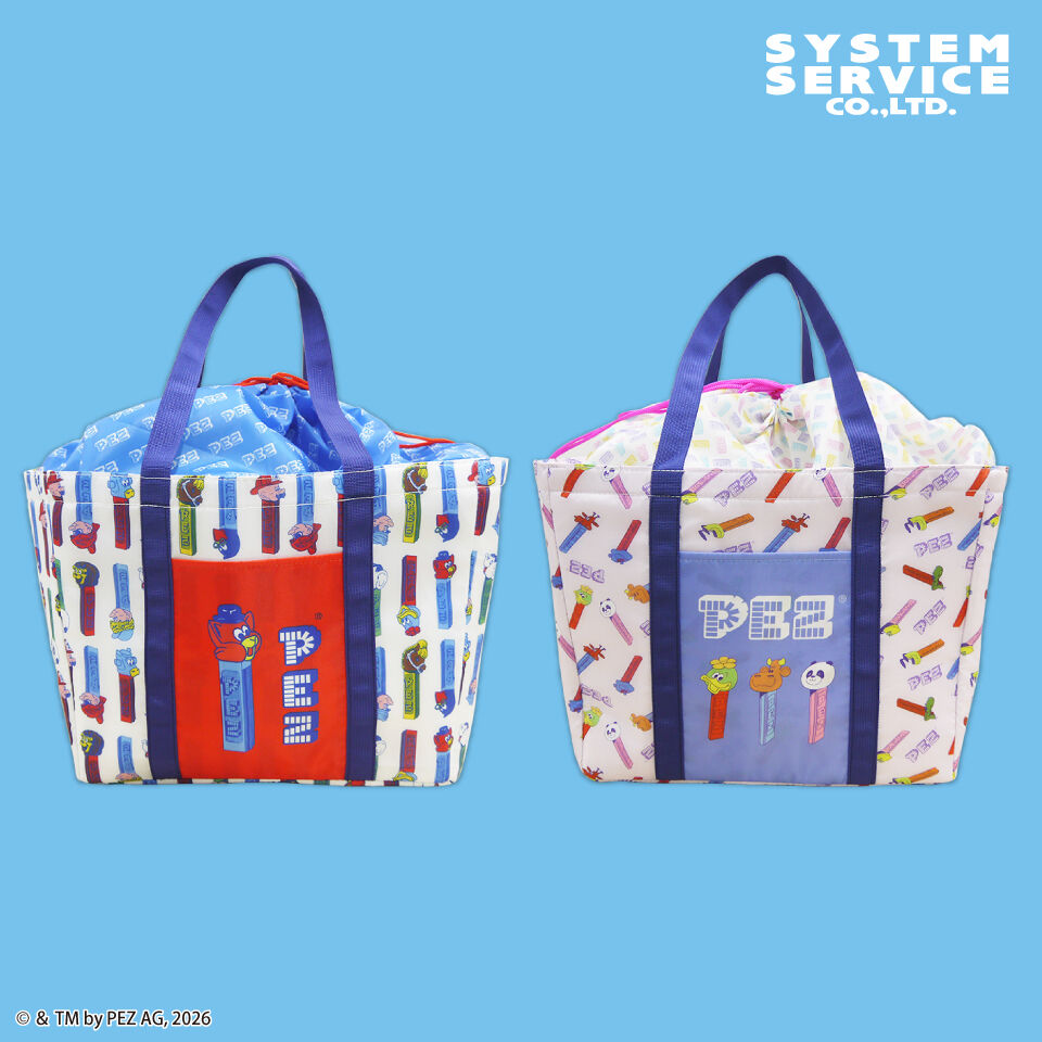 PEZ 巾着保冷バッグ