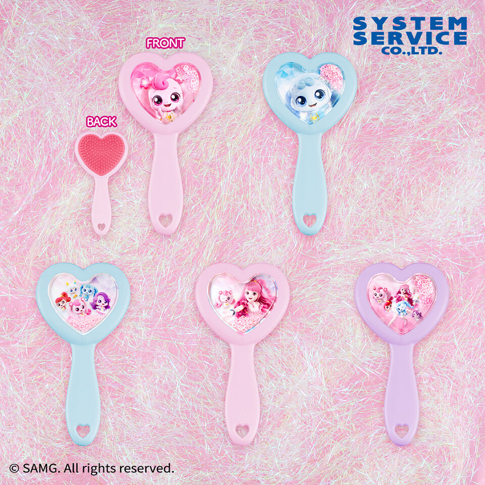 シークレット キャッチ！ティニピン キラキラヘアブラシ