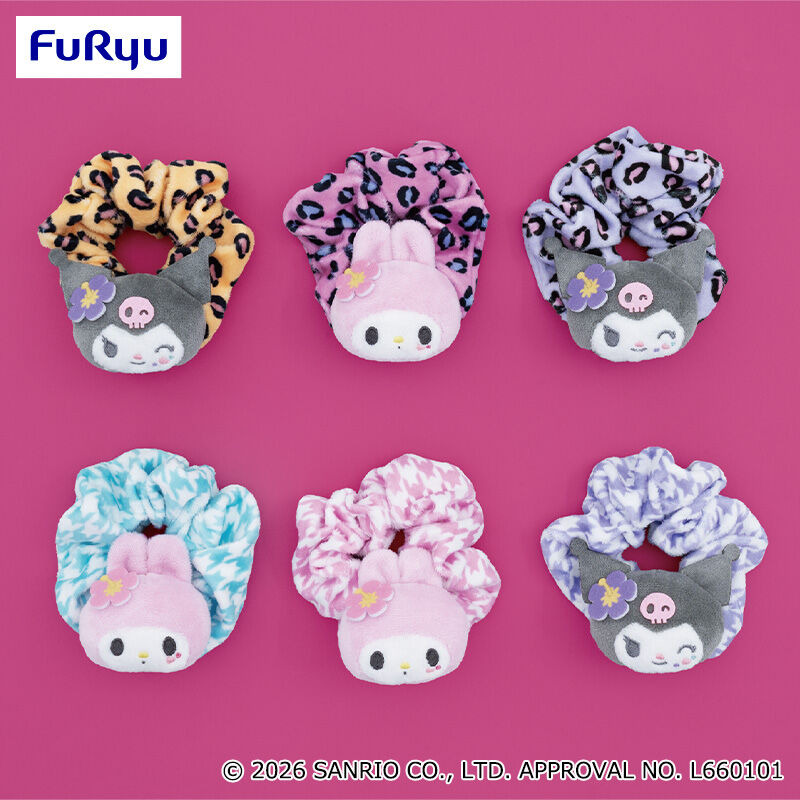 マイメロディ・クロミ ときめきスクールぴょこきゅんシュシュ