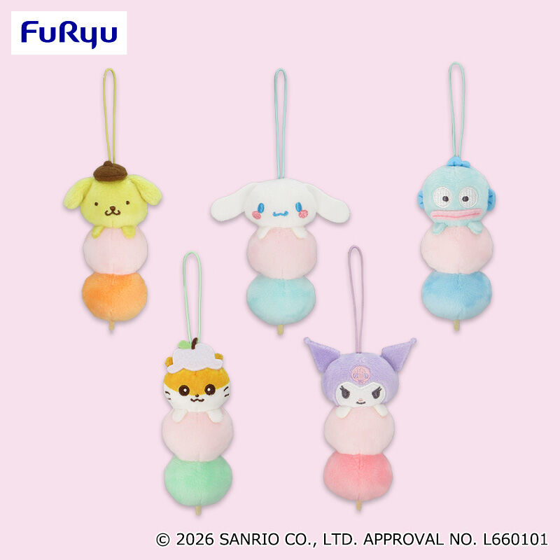 サンリオキャラクターズ 3色だんごマスコット