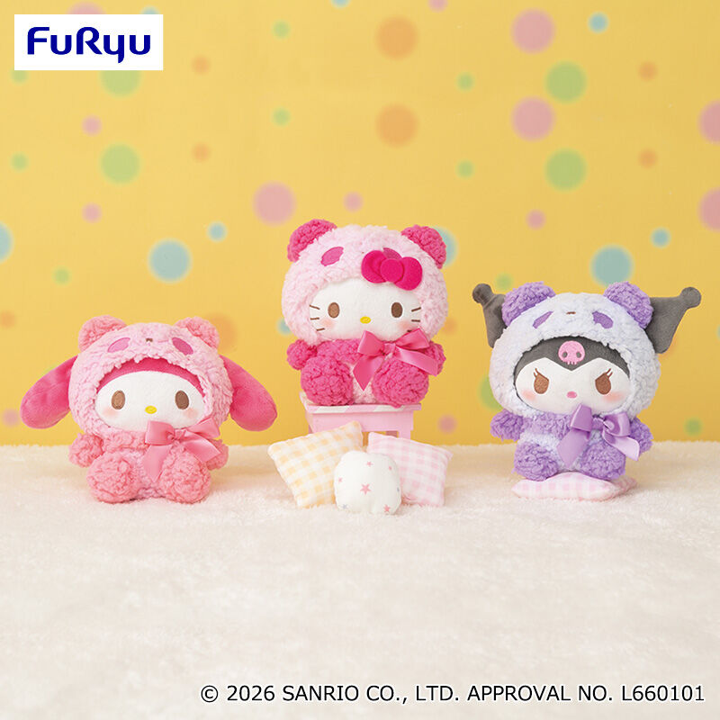 サンリオキャラクターズ もこもこパンダぬいぐるみ