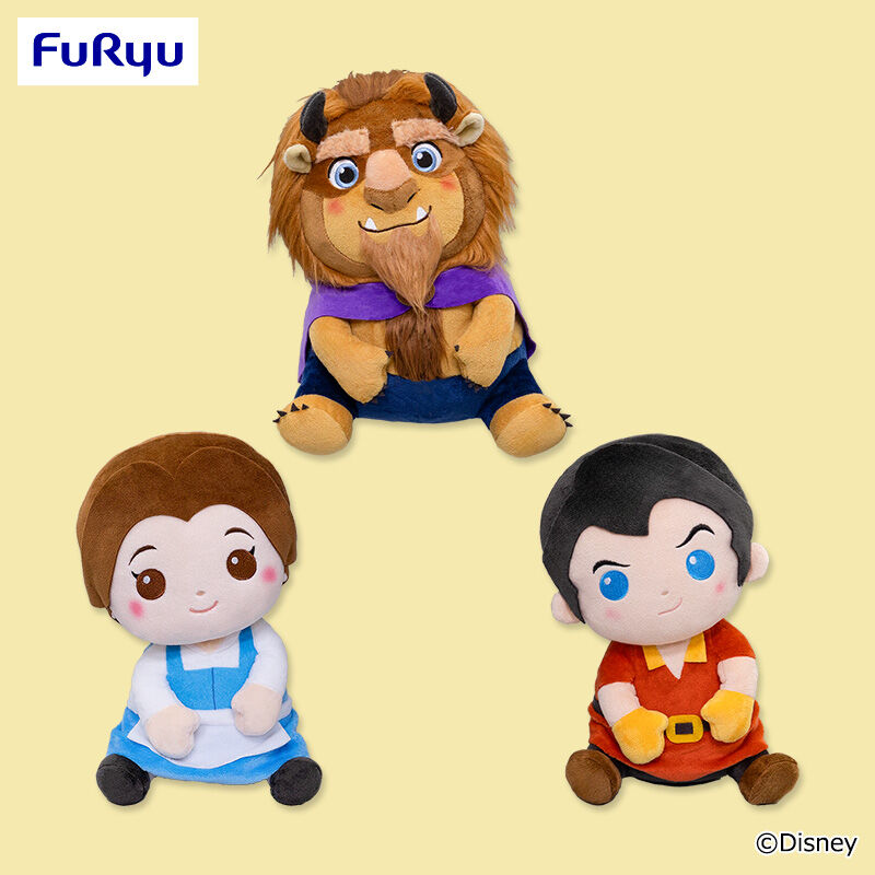 美女と野獣 こてっとぺったん BIGぬいぐるみ