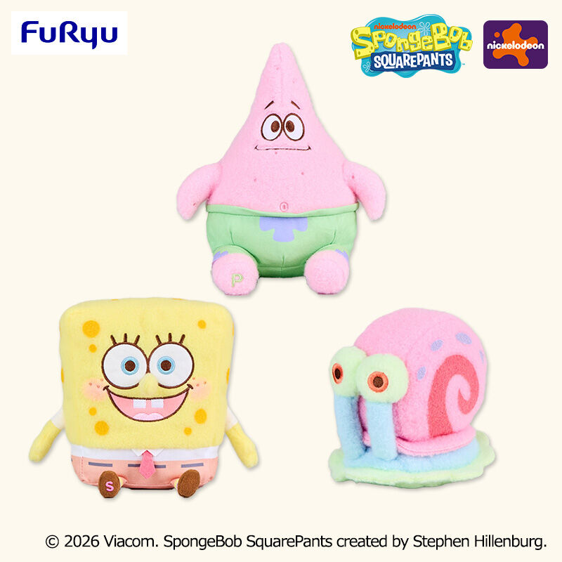 スポンジ・ボブ ミルキーボア ぬいぐるみ