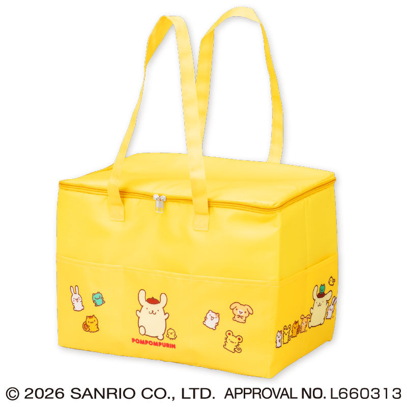 ポムポムプリン ひんやりカゴバッグ
