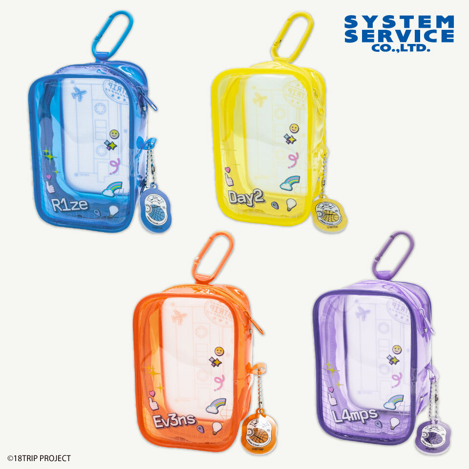 18TRIP クリアポーチ