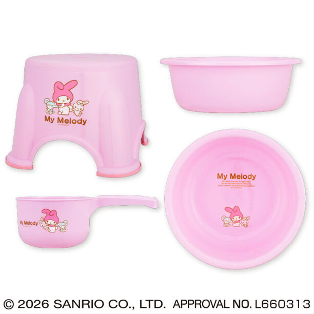 マイメロディ お風呂セット