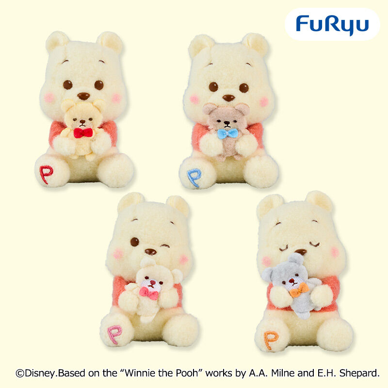 くまのプーさん ミルキーボア マスコット～くまさんだっこ～