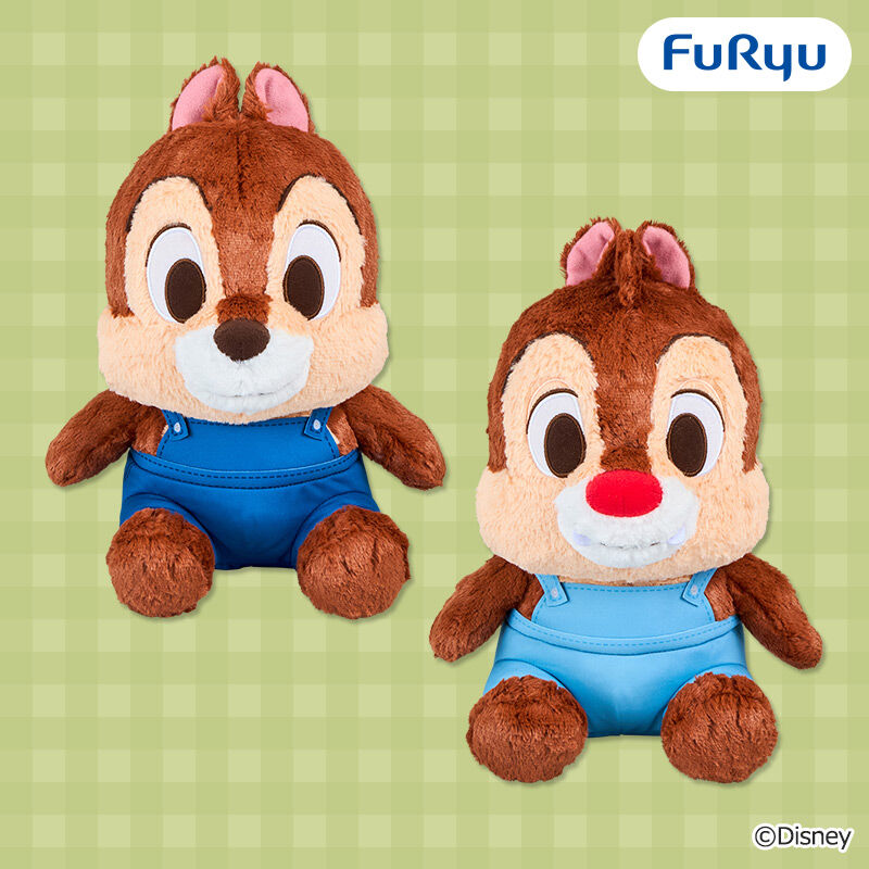 チップ＆デール オーバーオールBIGぬいぐるみ