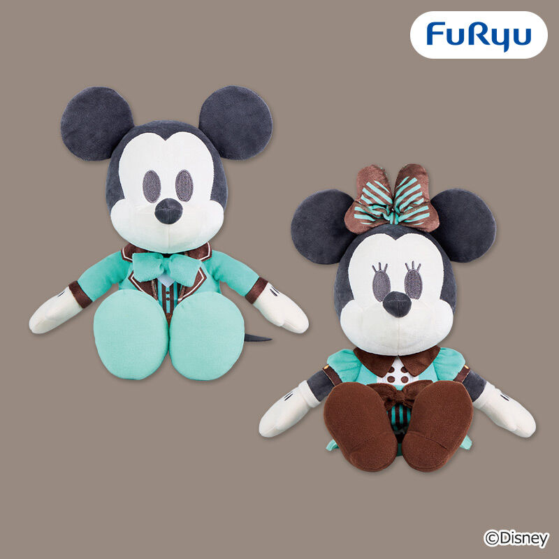 ミッキーマウス＆ミニーマウス デココレ チョコミントBIGぬいぐるみ