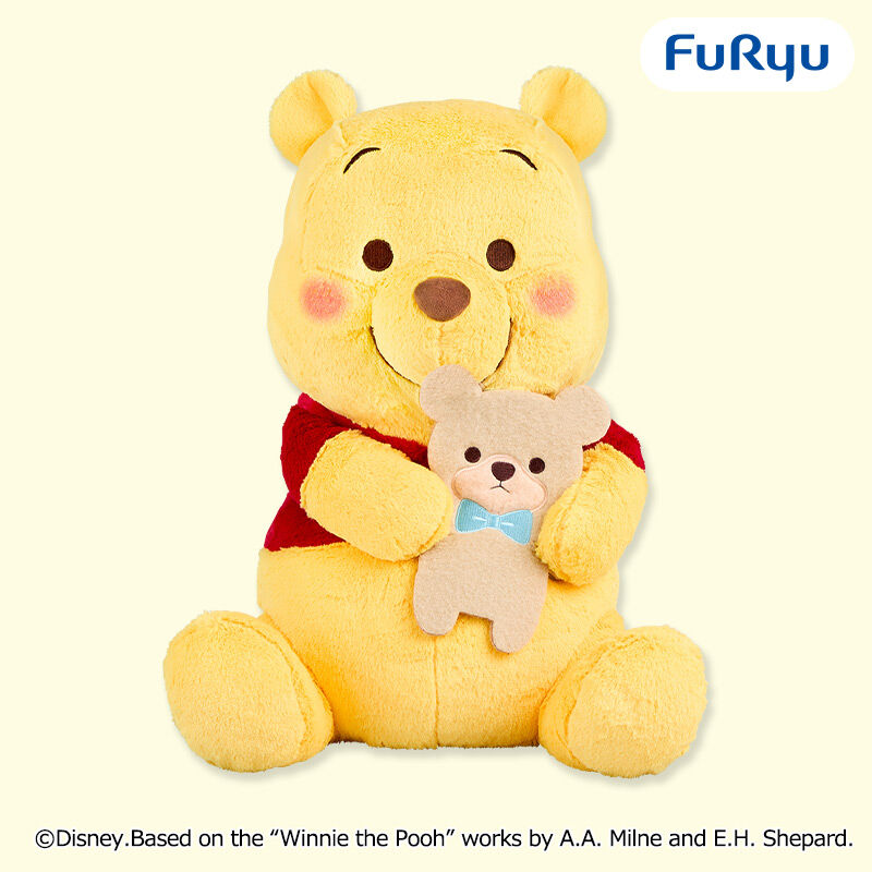 くまのプーさん FukuFuku 超超BIGぬいぐるみ～くまさんだっこ～